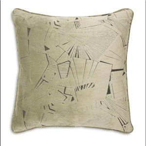 Mitchell Gold Bob Williams Light Floral Linen Accent Pillow, 22" × 22".